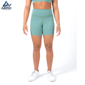 Shorts de cyclisme pour femmes OEM, sans coutures, séchage rapide, haute élasticité, pour le cyclisme et la course à pied, shorts de compression pour femmes - Product Image 1