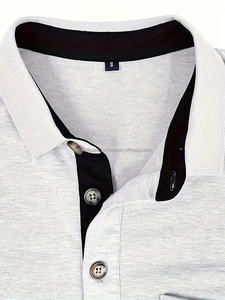 Camisetas de hombre de algodón con logotipo personalizado de calidad superior de Pakistán, camisetas de peso pesado, polos, polos de hombre - Product Image 2