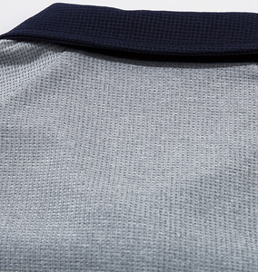 เสื้อยืดแขนสั้นผู้ชายคุณภาพสูง ระบายอากาศได้ดี สำหรับฤดูร้อน ออกแบบได้ตามต้องการ ผลิตจากโพลีเอสเตอร์/คอตตอน ไม่หดตัว สวมใส่สบาย ผลิตในบังกลาเทศ - Product Image 4