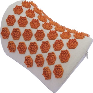 Almohada Cervical de Acupresión Portátil, Almohada Ortopédica de Espuma Viscoelástica para Masaje, para Viajes y Alivio del Dolor de Cuello - Product Image 1