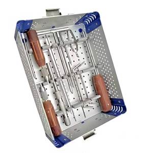 Juego de instrumentos quirúrgicos ortopédicos con tornillos Herbert y cánulas para fijación ósea y reparación de fracturas - Product Image 4