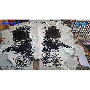 Cowhide Leather Rug Living Rooms Floor Premium Decors Authentic Real Animal Carpet <b>Large</b> Size Speckled Natural Area Styling Mats - Product Image 2