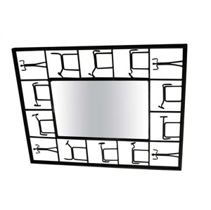 Le miroir métallique élégant et créatif le plus demandé reflète à la fois la beauté et l'intelligence d'un design audacieux. - Product Image 4