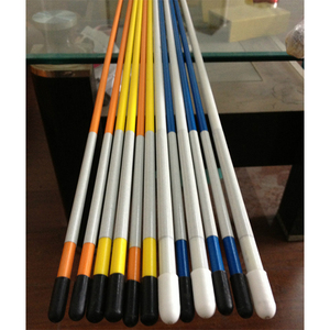 China 7/16 Inch 5 Feet Conical Reflective Tape Fiberglass Road Lane Marking Posts Fiberglass Snow Stakes - Product Image 2