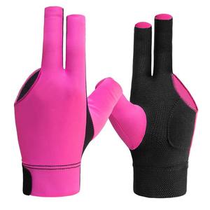 In-stock Unisex Snooker <b>Gloves</b> Lycra High Elasticity Breathable <b>Thin</b> Ice Silk Three-finger Exposed Pull-On Lightweight Cue - Product Image 5
