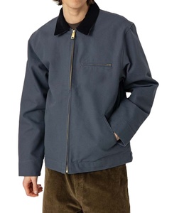 Vestes de travail pour hommes en toile de coton respirante et imperméable, design vintage, logo personnalisé OEM, pour l'hiver. - Product Image 1