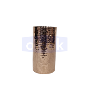 Gobelet à eau artisanal en cuivre martelé, écologique, réutilisable, grande capacité et design portable pour la maison, les dîners et les mariages - Product Image 2