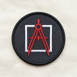 Parches bordados termoadhesivos redondos negros con diseño HP Gaming, insignias de logotipo personalizadas para ropa y merchandising, para vendedores de pedidos al por mayor - Product Image 2