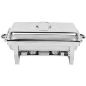 Ensemble de réchauds classiques en acier inoxydable pour buffet, durables et compatibles lave-vaisselle, chauffe-plats pour fêtes, traiteurs et banquets - Product Image 2