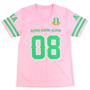   Camiseta Deportiva Rosa de Fútbol para Mujer, Manga Corta, Estampado Gráfico, Estilo Casual, Deportivo, Oversize, Estilo Universitario, Streetwear - Product Image 1