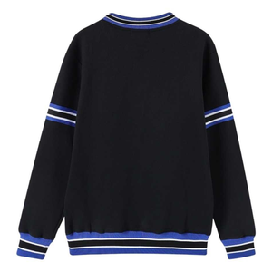เสื้อสเวตเชิ้ตคอกลมถักลายทางแขนเสื้อ พร้อมป้ายเชนิลล์ Zeta Phi Beta Z Phi B ของชมรมนักศึกษากรีกแบบกำหนดเอง สำหรับใส่ในฤดูหนาว - Product Image 6