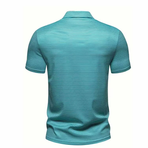 Polos pour hommes de qualité supérieure 100% polyester, design personnalisé, coton, grandes tailles, en vente, fabriqués au Pakistan - Product Image 2
