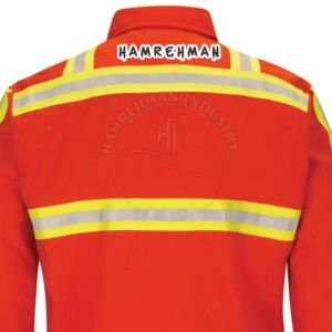 Camisetas FR para Soldadura - Camisetas FR de Secado Rápido, Ligeras, Transpirables e Impermeables con Franjas Reflectantes y Dos Bolsillos, Material FR - Product Image 6