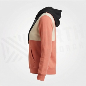 Sweat-shirts à capuche pour femmes, vente en gros, respirants, avec poche, matière originale, couleur personnalisée de luxe 02 - Product Image 3