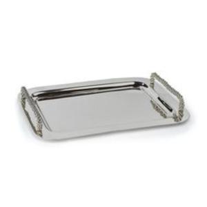 Plateau de service classique en acier inoxydable, idéal pour l'hôtellerie, la restauration, les restaurants, les cuisines, les buffets et les occasions spéciales - Product Image 1