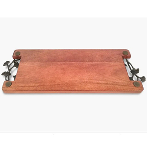 Nouveau plateau de service décoratif classique en aluminium, forme ovale, finition blanche, pour la maison et les mariages modernes et antiques - Product Image 6