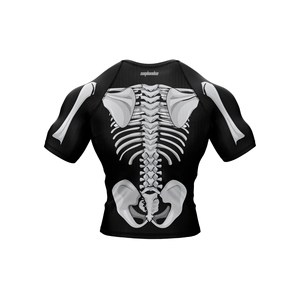 SAQIB&CO <b>Maroon</b> Hot Sale Stretch Rash Guard Kickboxing Training BJJ Gym Sports Wear Unisex-Quick Dry Lightweight Shrink-Proof - Product Image 2
