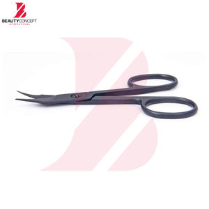 Tijeras Profesionales para Cutículas, Color Negro Mate, Acero Inoxidable, Cuchilla Afilada de Precisión, Removedor de Piel Muerta, Herramienta de Manicura - Product Image 5