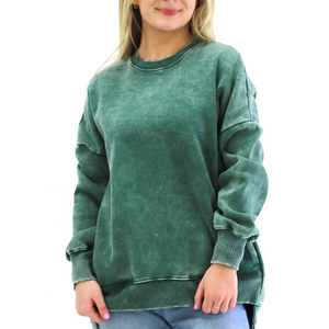 Sudadera Oversize de Alta Calidad para Mujer 2026, Sudadera de Forro Polar para Invierno, Estilo Casual Urbano, Mangas Largas - Product Image 1