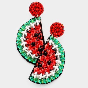 Boucles d'oreilles pendantes ananas roses avec strass en cristal, plaqué or, bijoux de fête pour femmes, boucles d'oreilles perlées en forme de fruit mignon - Product Image 2