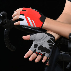 Guantes Deportivos Unisex de Medio Dedo para Levantamiento de Pesas, Ciclismo, Entrenamiento al Aire Libre, Gimnasio, Ejercicio, Soporte para Muñeca, Antideslizantes y Transpirables - Product Image 6