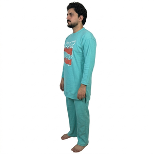 Conjunto deportivo informal de verano para hombre, conjunto de dos piezas de alta calidad, camiseta de algodón y pantalones para hombre. - Product Image 6