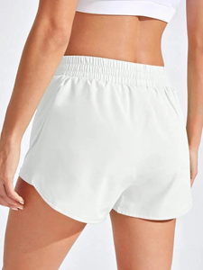 Shorts de yoga pour femmes, leggings élastiques pour la course à pied et l'entraînement, shorts de sport pour dames, vêtements de sport - Product Image 3