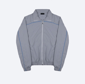 Custom Reflective Windbreaker <b>Jacket</b> and Nylon <b>Track</b> Pants Detachable Zipper Nylon Shorts Sweatsuit <b>Men</b> Windbreaker Tracksuit - Product Image 3