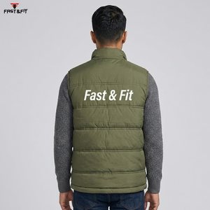 Chaleco Acolchado Reversible Ligero e Impermeable para Hombre, Sin Mangas, Transpirable, Cálido para Invierno, Servicio OEM, Uso en Exteriores - Product Image 5