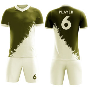 Nuevos Uniformes de Fútbol Transpirables Sublimados para Hombre y Conjuntos de Uniformes Deportivos con Diseño OEM a Precio de Fábrica - Product Image 3