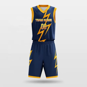 Fully Heat-Transfer Printed Customized <b>Orange</b> Regular Fit Adult Basketball Jersey Set Breathable Quick Dry Polyester Sportswear - Product Image 2