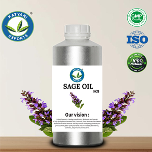 Huile essentielle de sauge de qualité export mondial, 100% pure et naturelle, distillée à la vapeur, de qualité cosmétique et industrielle, en provenance d'Inde - Product Image 5