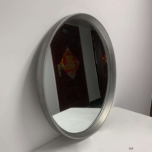 Golden Designer Round Metal Wall Mirror for <b>Wedding</b> Gift Premium Quality Metal Wall Mirror for Living Room & Bedroom - Product Image 2