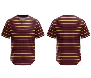 เสื้อเบสบอลโลโก้สั่งทำพิเศษ – ชุดกีฬาแบบซับลิเมชั่น |   ชุดเบสบอลทีมพร้อมโลโก้และหมายเลขแบบกำหนดเอง |   ฐานผ้าโพลีเอสเตอร์ที่ระบายอากาศได้ดี - Product Image 1