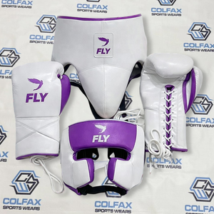 Ensemble de boxe en cuir sur mesure OEM, kit d'entraînement de haute qualité, protège-coins de boxe confortables et personnalisables - Product Image 3