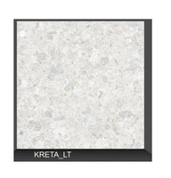 Carreaux de sol extérieurs en terrazzo mat antidérapant R10 de haute qualité pour centres commerciaux et parkings, épaisseur 8,5 mm, 150x150 mm, en porcelaine solide