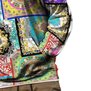 Sudadera con Capucha para Hombre, Diseño Inspirado en el Invierno, Estampado Digital, 100% Algodón, Corte Atlético, Logotipo Personalizado, Forro Polar Cálido de Primera Calidad, Antipelusas - Product Image 6