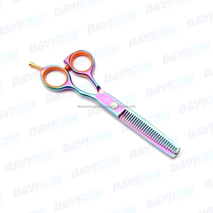 <b>Professional</b> Stainless Steel Barber Thinning Scissors for Salon Styling Manual Hair Texturizing Shears - Product Image 5