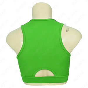 Conjuntos de Yoga Elásticos Personalizados al por Mayor para Mujer, Cintura Media, Color Sólido, Top Deportivo con Leggings de Yoga con Elasticidad en Cuatro Direcciones - Product Image 2