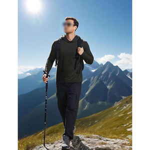 Sudadera con Capucha para Hombre, Corte Atlético, Chaqueta Ligera para Correr, Gimnasio, Entrenamiento, Deportes al Aire Libre, Cálida - Product Image 5