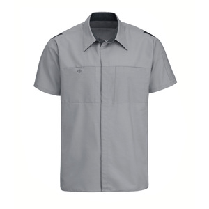 Chemises de travail professionnelles pour hommes, broderie personnalisée, uniforme respirant en coton, coupe-vent, certifiées CE, vêtements utilitaires pour équipes d'entrepôt - Product Image 1