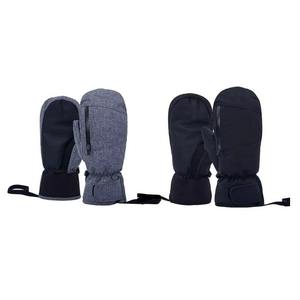 Nouvelles Mitaines de Ski Personnalisées avec Logo, Imperméables, Gants d'Hiver pour Hommes et Femmes, Fonctionnalité Écran Tactile, Fabriquées en Cuir - Product Image 2