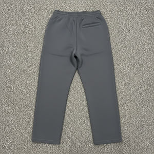 Pantalones de Hombre de Alta Calidad, 100% Algodón, Estilo Casual, con Cordón Ajustable, Ligeros, para Invierno, Color Sólido - Product Image 4