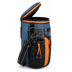 Sac de dressage pour chien multi-poches, pochette à friandises pour animaux de compagnie avec sangle réglable et porte-sac à déjections pour les promenades avec le chien - Product Image 4