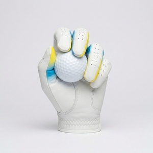 Premium Cabretta Leather Golf <b>Glove</b> Left Hand Unisex Soft Grip Breathable Comfort Fit Modern Contrast Pattern OEM ODM - Product Image 4