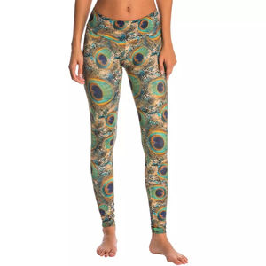 กางเกงโยคะตาข่ายขายส่ง ระบายอากาศได้ดี เหมาะสำหรับออกกำลังกาย กางเกงเลกกิ้งผู้หญิง กางเกงรัดรูปผู้หญิง มีจำหน่าย - Product Image 4