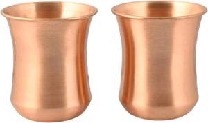 Gobelet en cuivre martelé avec finition texturée, tasse à eau réutilisable en métal pour la maison, les restaurants, les hôtels, les bars, la vaisselle de table - Product Image 6