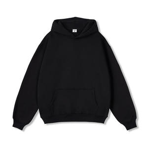 ผู้ผลิตเสื้อฮู้ดดี้โอเวอร์ไซส์สำหรับผู้ชาย ผ้าฝ้ายหนา สตรีทแวร์ แบรนด์ส่วนตัว รับผลิตแบบ OEM ขายส่ง - Product Image 5