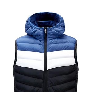Gilet matelassé d'hiver de haute qualité et tendance, gilet à capuche sans manches pour homme, veste sans manches pour homme - Product Image 4