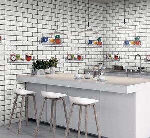 Azulejos de Cerámica con Acabado Mate Satinado Versátil, Resistentes a la Humedad, para Espacios Residenciales y Comerciales - Product Image 1